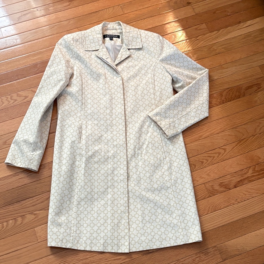 1 Madison Cream Trench Coat